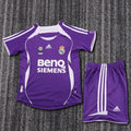 Real Madrid - Away - 2006/07 - Kids - Retro