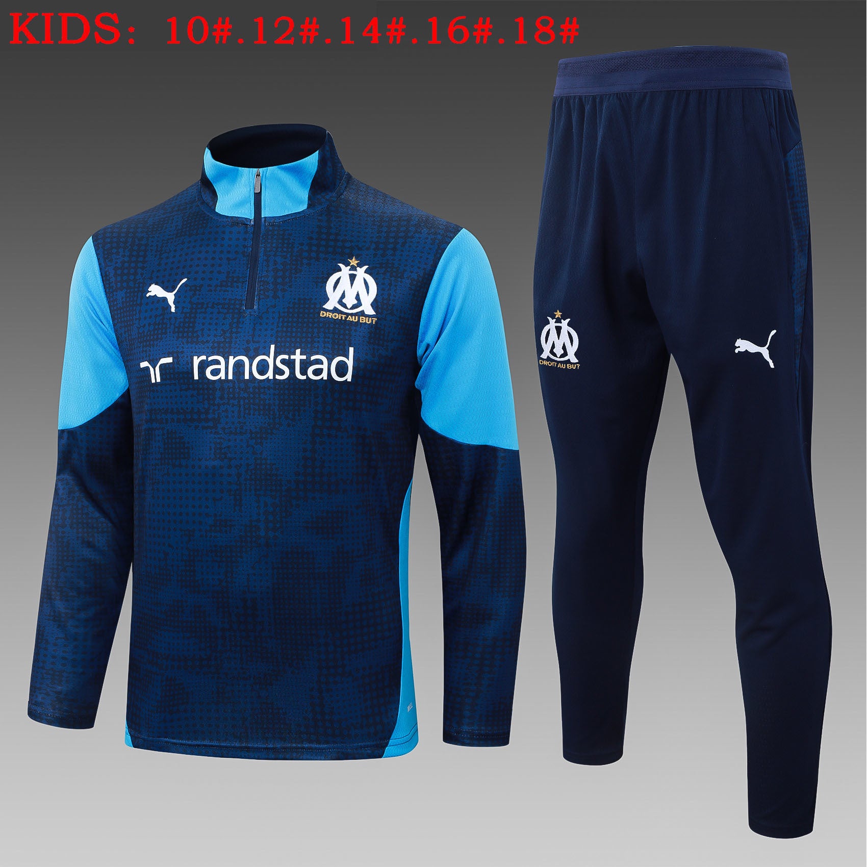 Marseille - Tracksuit - Halfzip - 25/26 - Kids