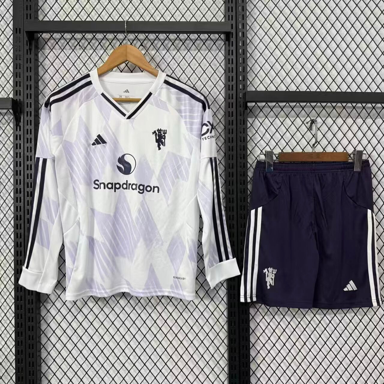 Manchester United - Away - LS - 25/26 - Kids