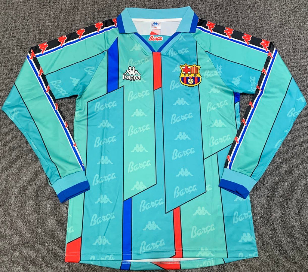 Barcelona - Away - 1996/97 - Retro - LS - Adults
