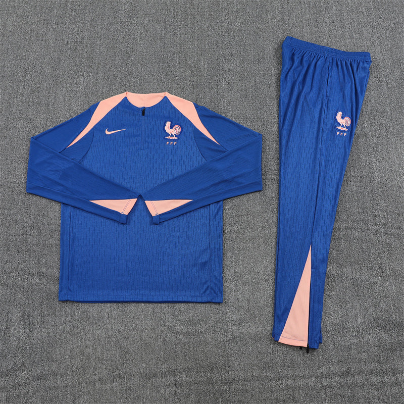France - Tracksuit - Halfzip - Adults