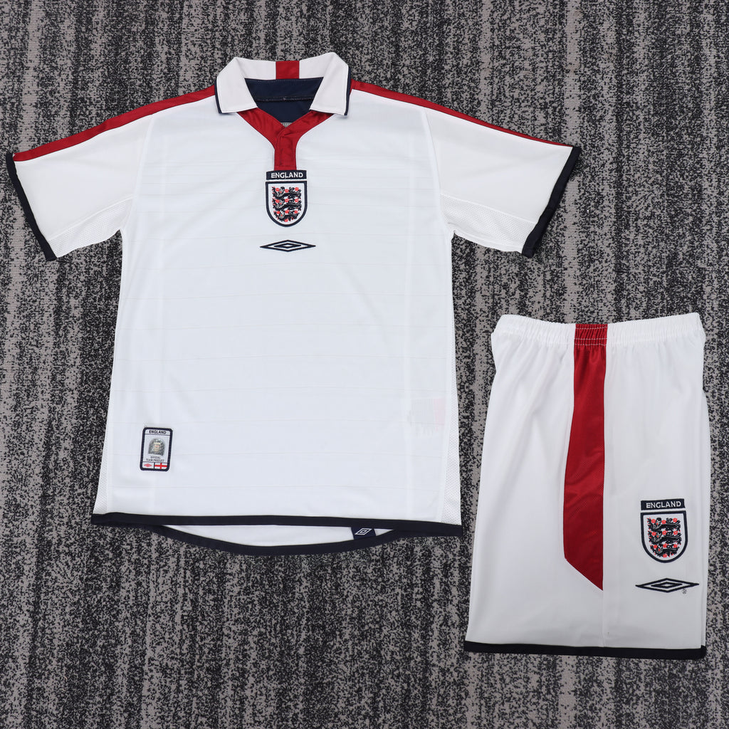 England - Home - 2004 - Kids - Retro