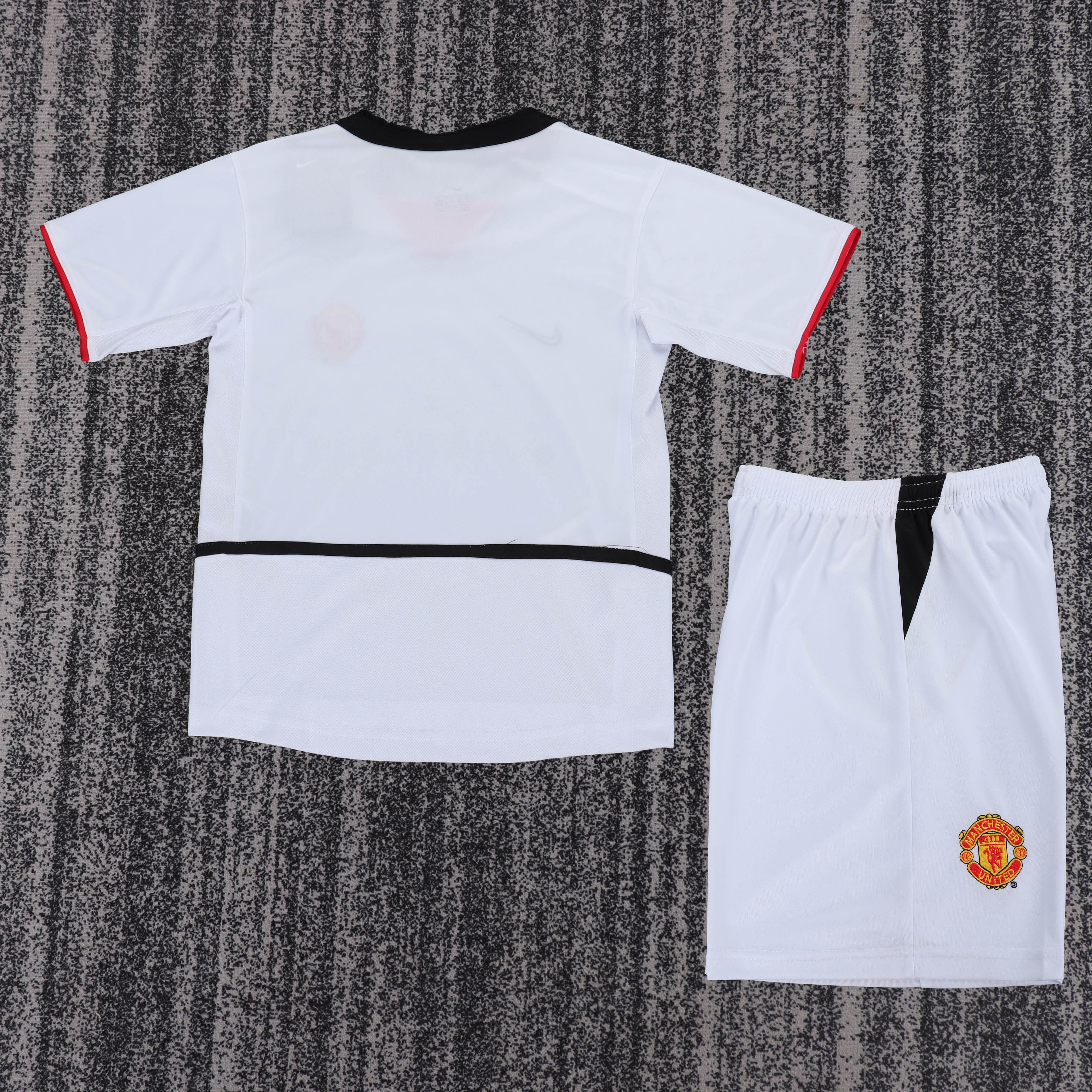 Manchester United - Away - 2002/03 - Kids - Retro