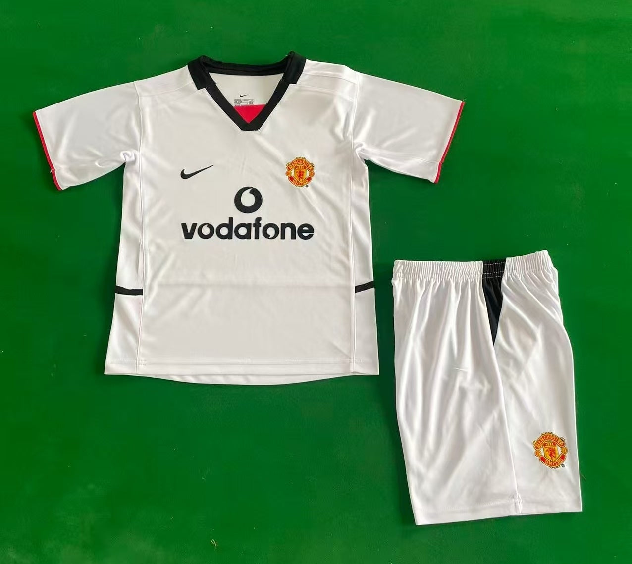 Manchester United - Away - 2002/03 - Kids - Retro