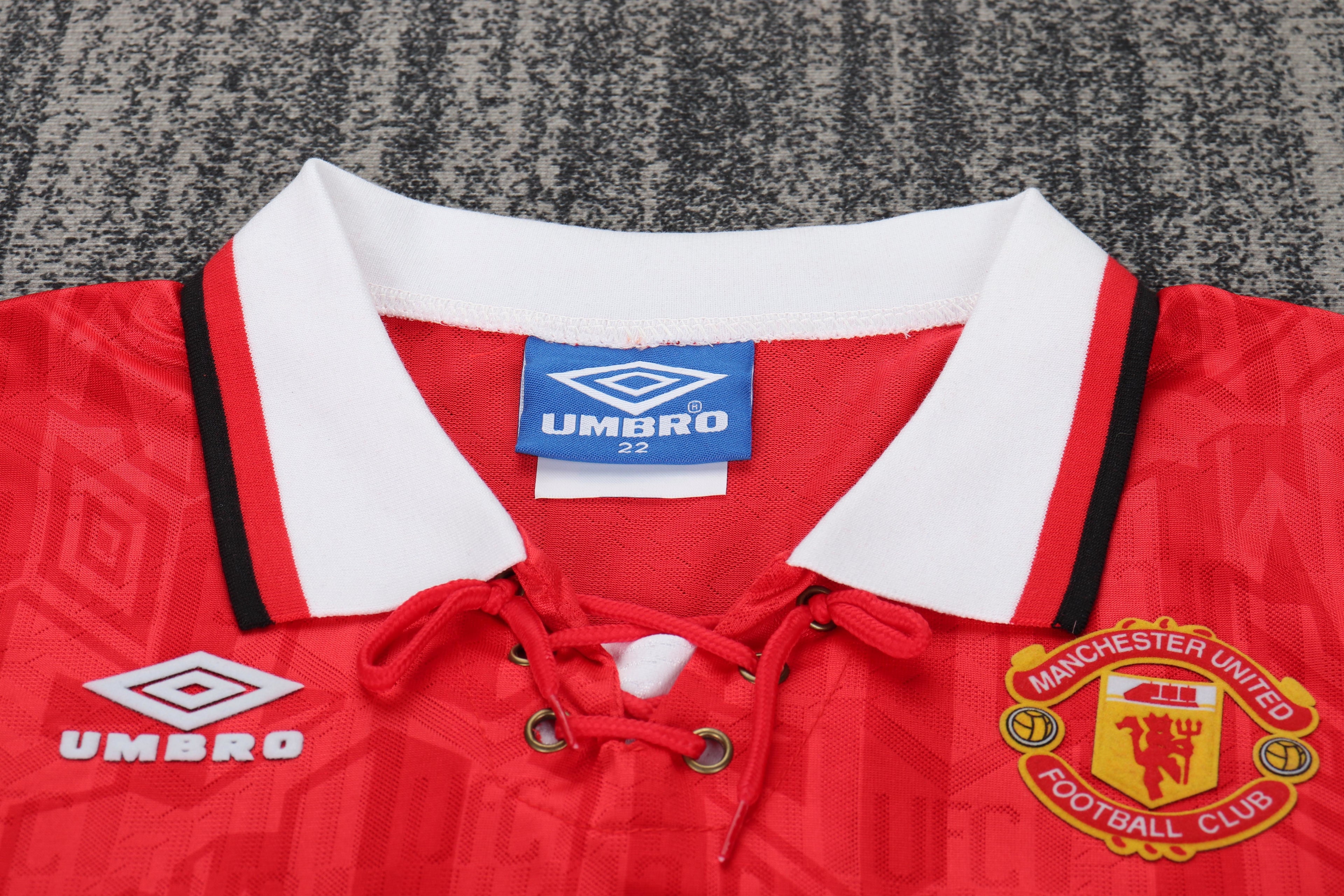 Manchester United - Home - 1992/94 - Kids - Retro