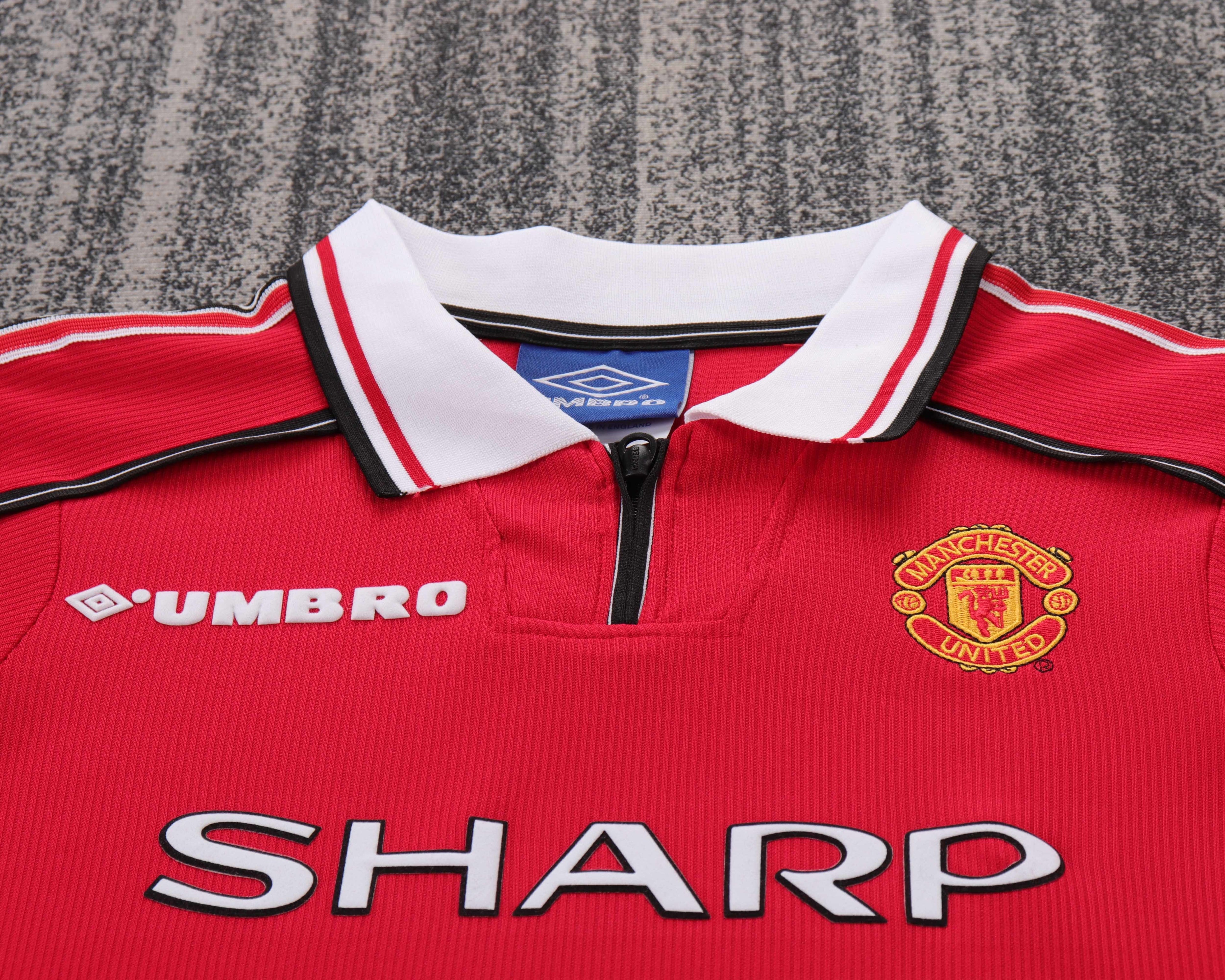Manchester United - Home - 1998/99 - Kids - Retro