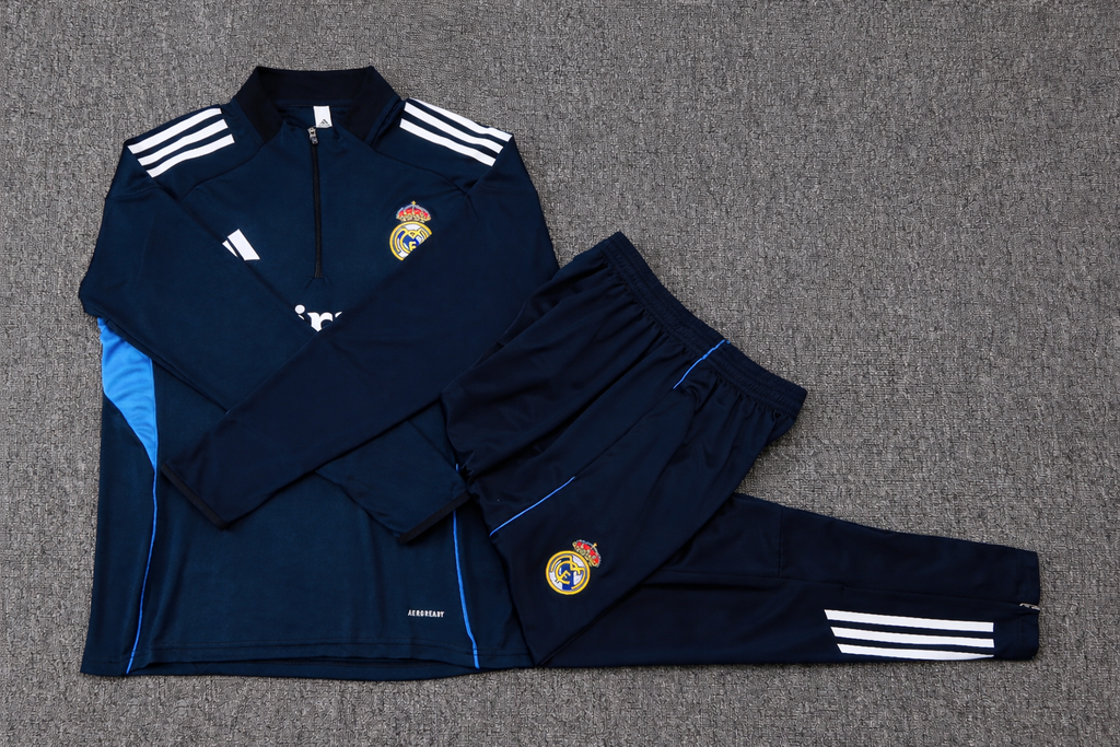 Real Madrid - Tracksuit - Halfzip - Adults