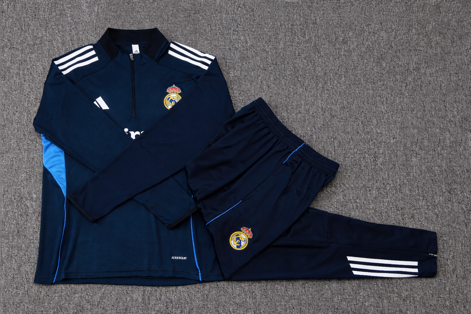 Real Madrid - Tracksuit - Halfzip - Adults
